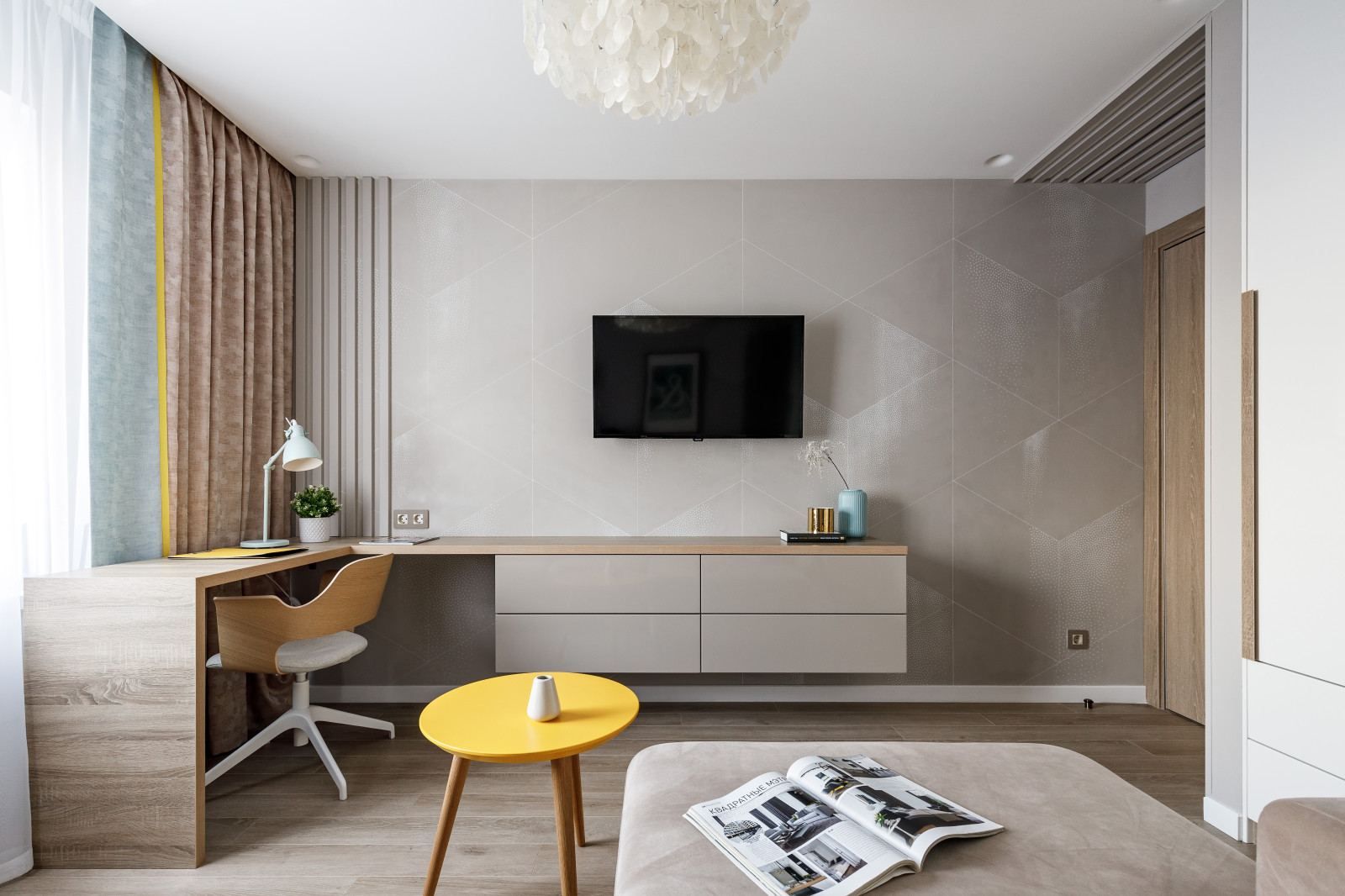 Гостиная из проекта свежий воздух