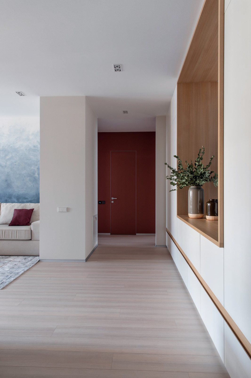 Минималистский интерьер квартиры 130 м² в Ростове-на-Дону