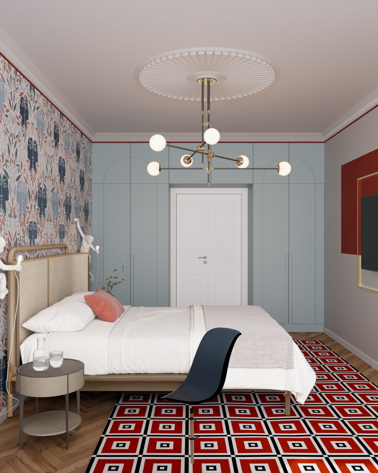 Спальня в парижском стиле