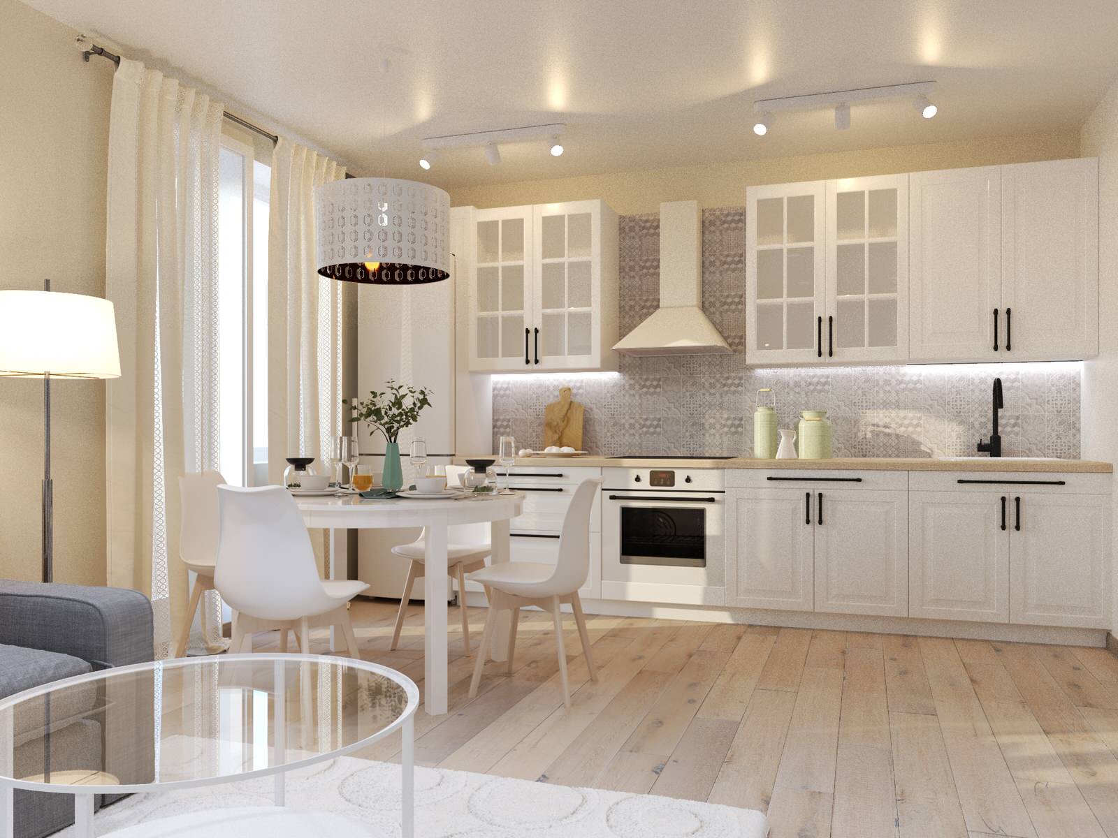 Коттедж 120 м2 в скандинавском стиле