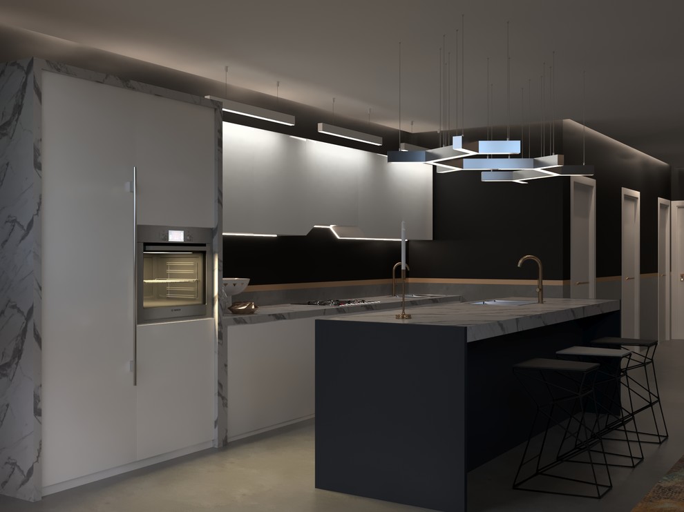 Проект квартиры в современном стиле