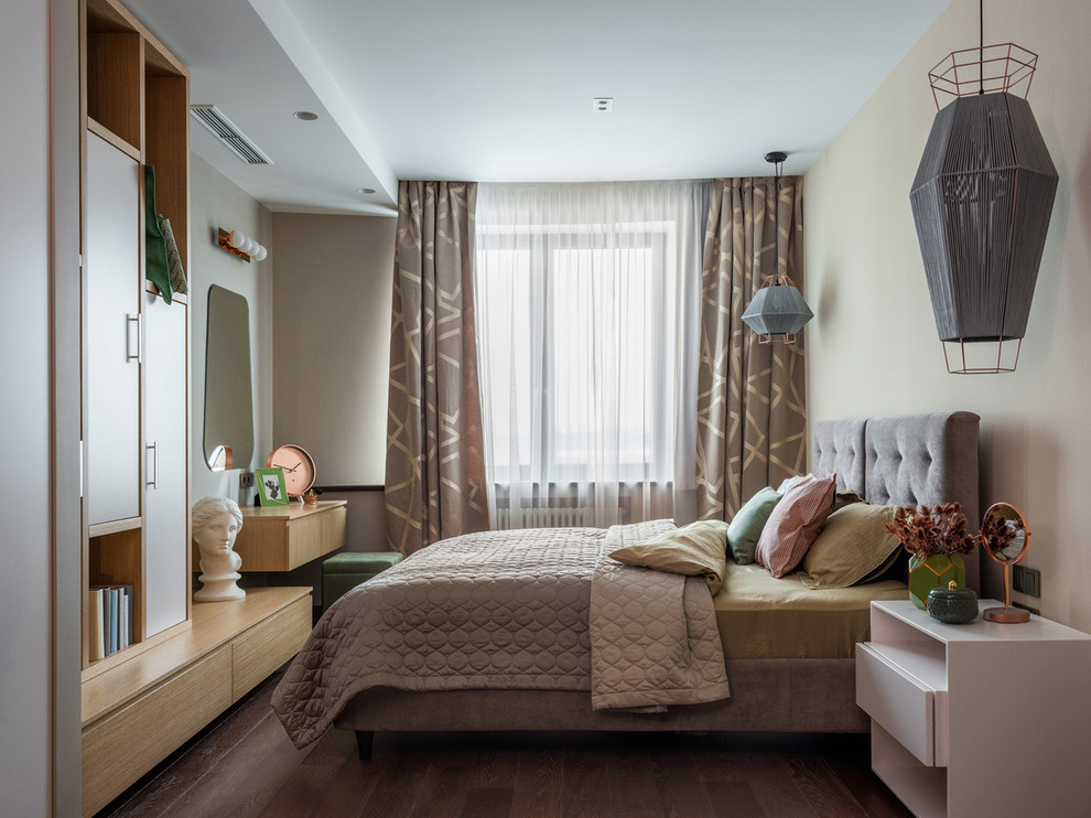 Просто фото: 22 спальни с асимметричными светильниками