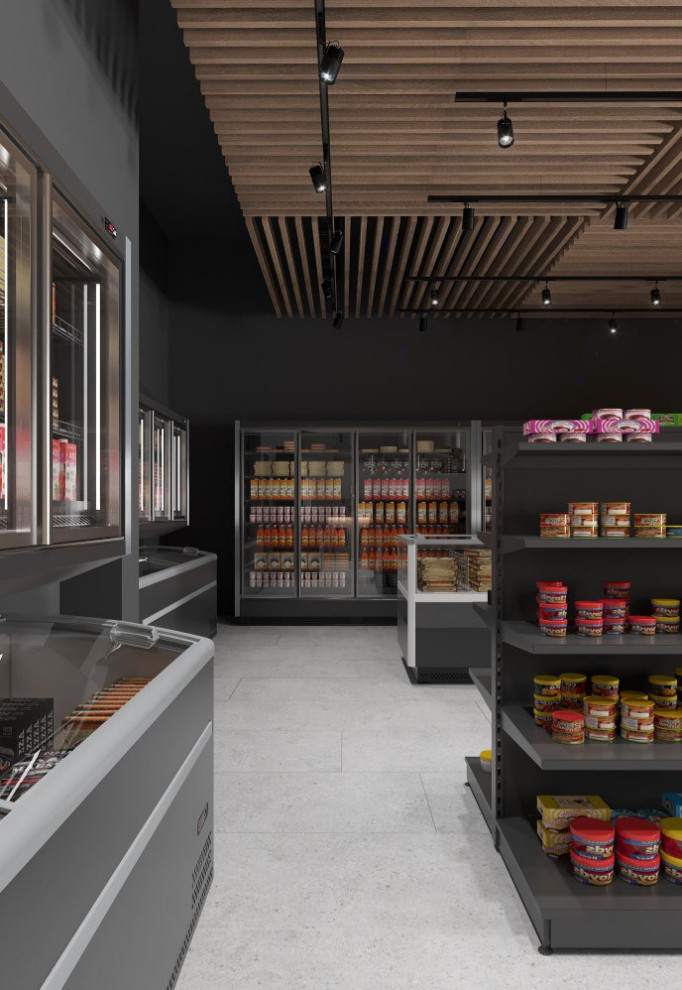 Обложка проекта: Магазин с зоной кафе