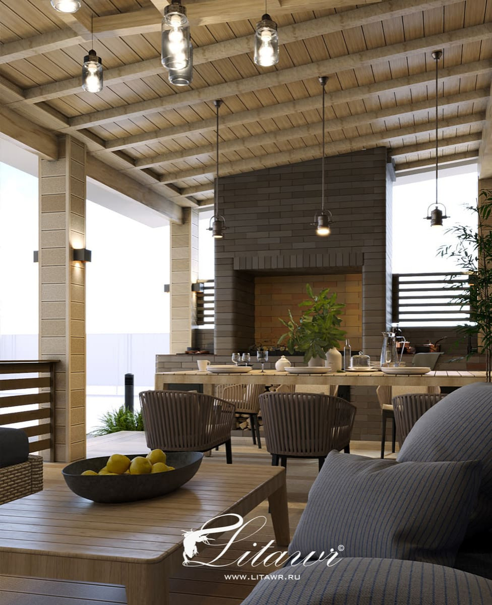 Дизайн беседки