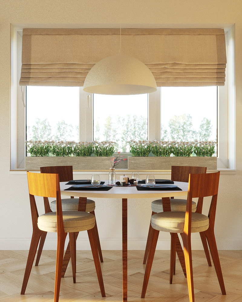 Гостиная в частном доме