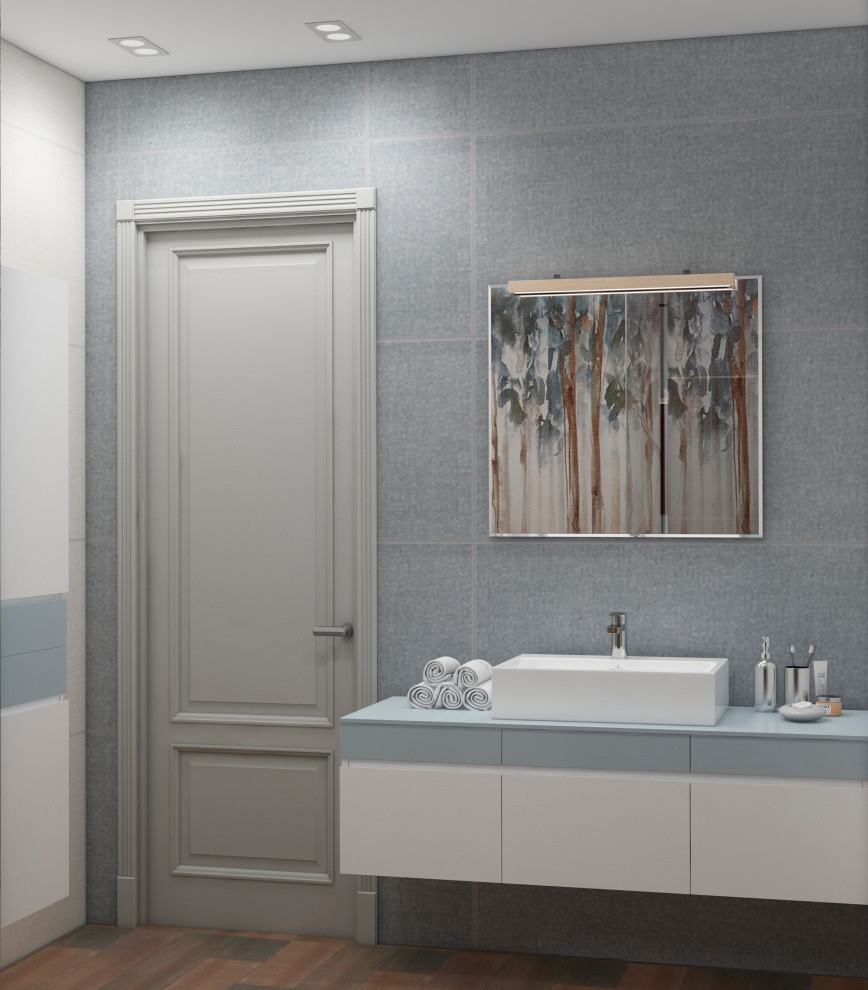 Обложка проекта: ЖК Снегири Эко ванные комнаты