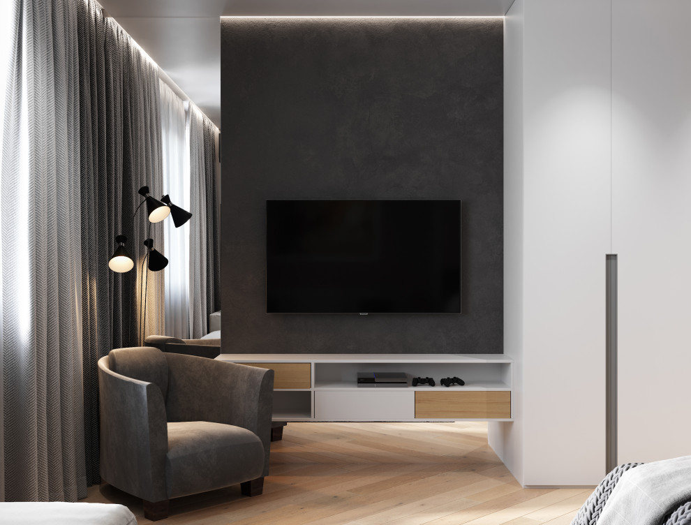 Проект в серых тонах