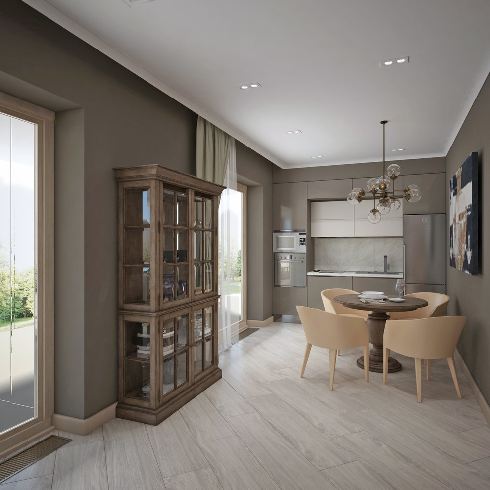 Дом из комбинированных материалов в ЛО