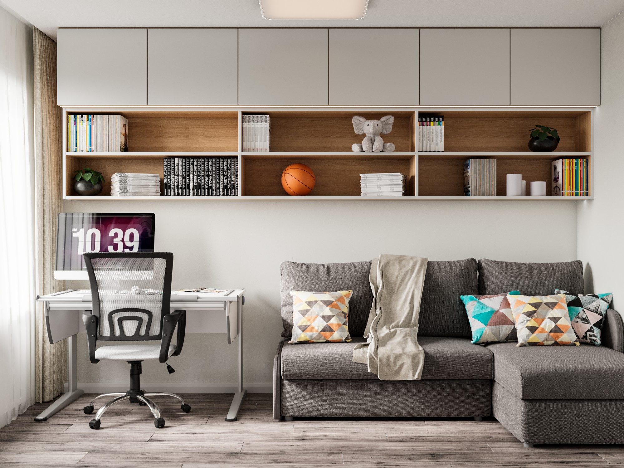 Дизайн - проект двухкомнатной "Брежневки" в г. Москва