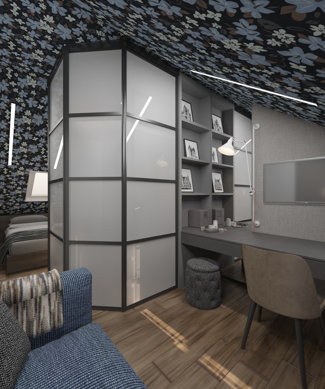 Проект жилого дома с мансардой, КП "Чешская деревня"