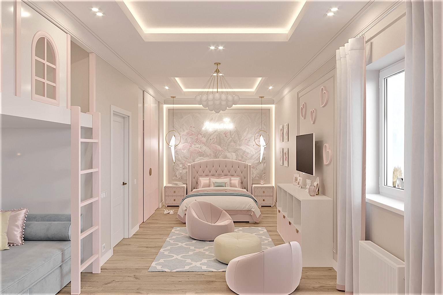 Элегантный дом для молодой семьи