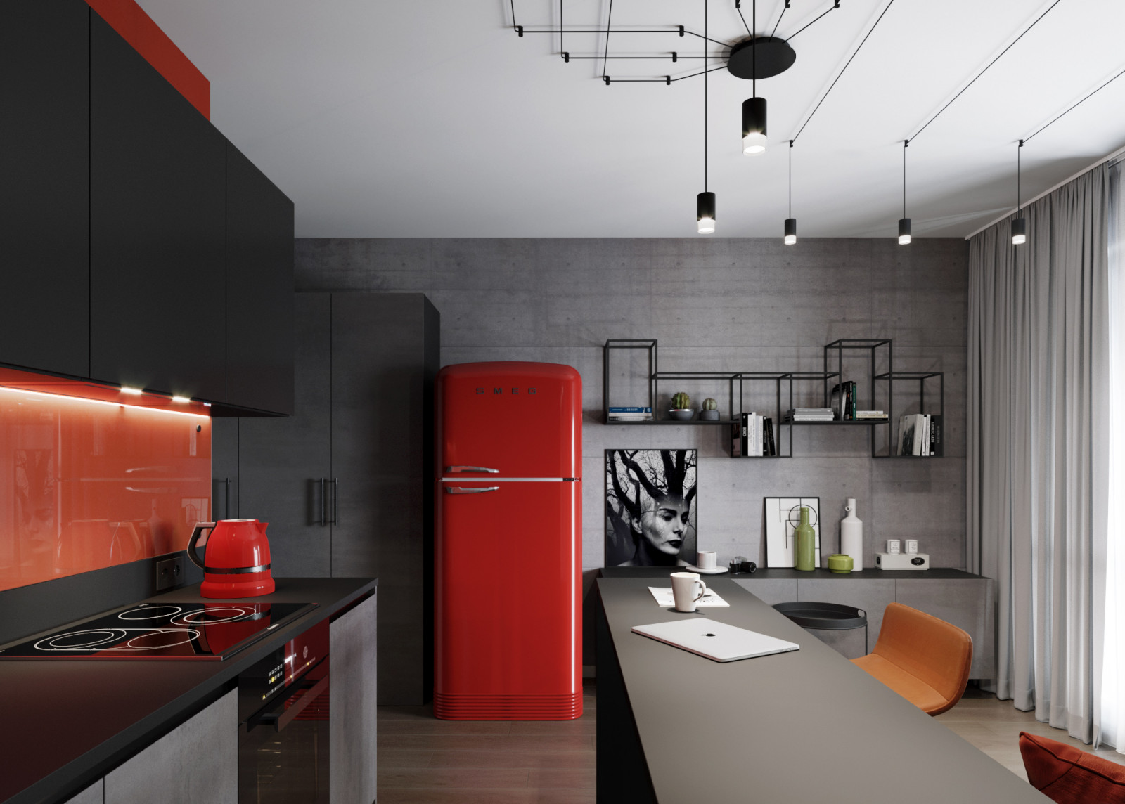 Обложка проекта: Квартира-студия на Яхтенной