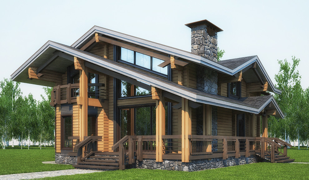 Из каменного в деревянный