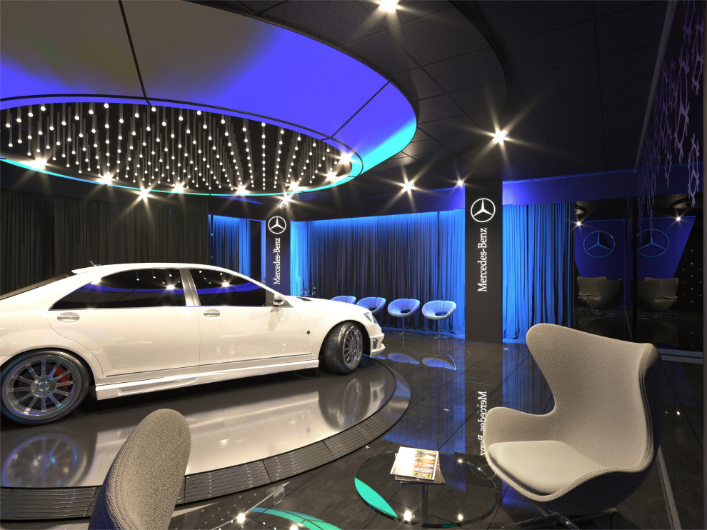 Зона выдачи авто для автосалона " MERCEDES-BENZ", Новосибирск