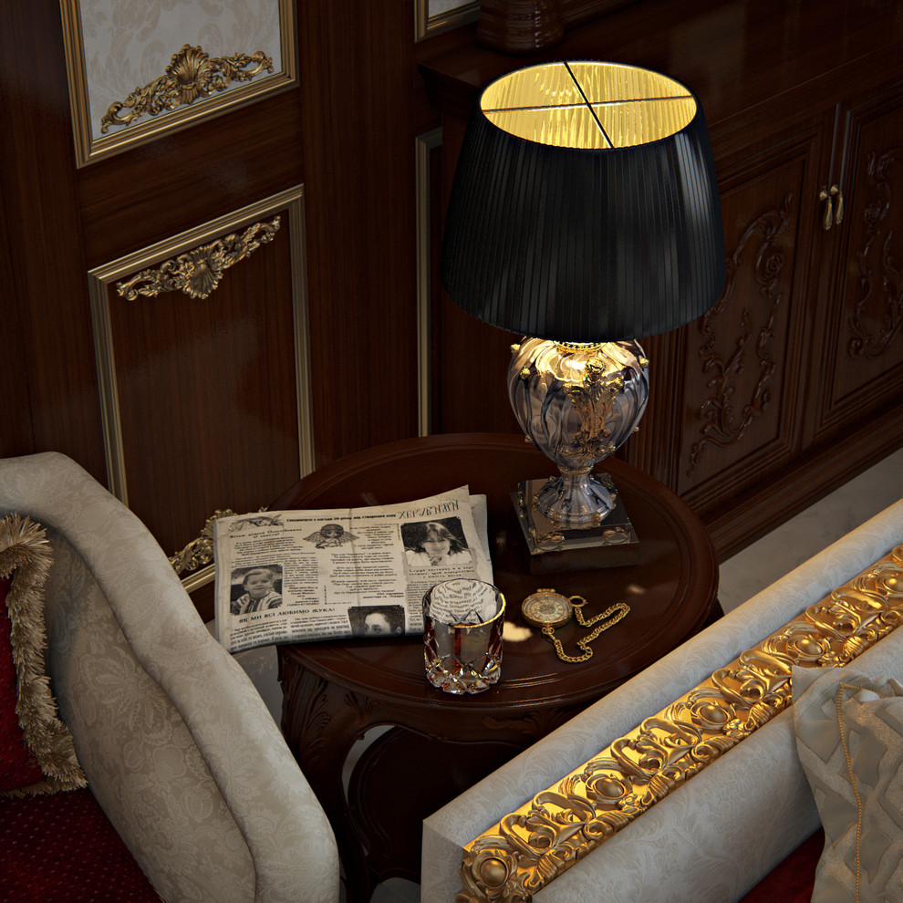 Гостиная в классичеcком стиле