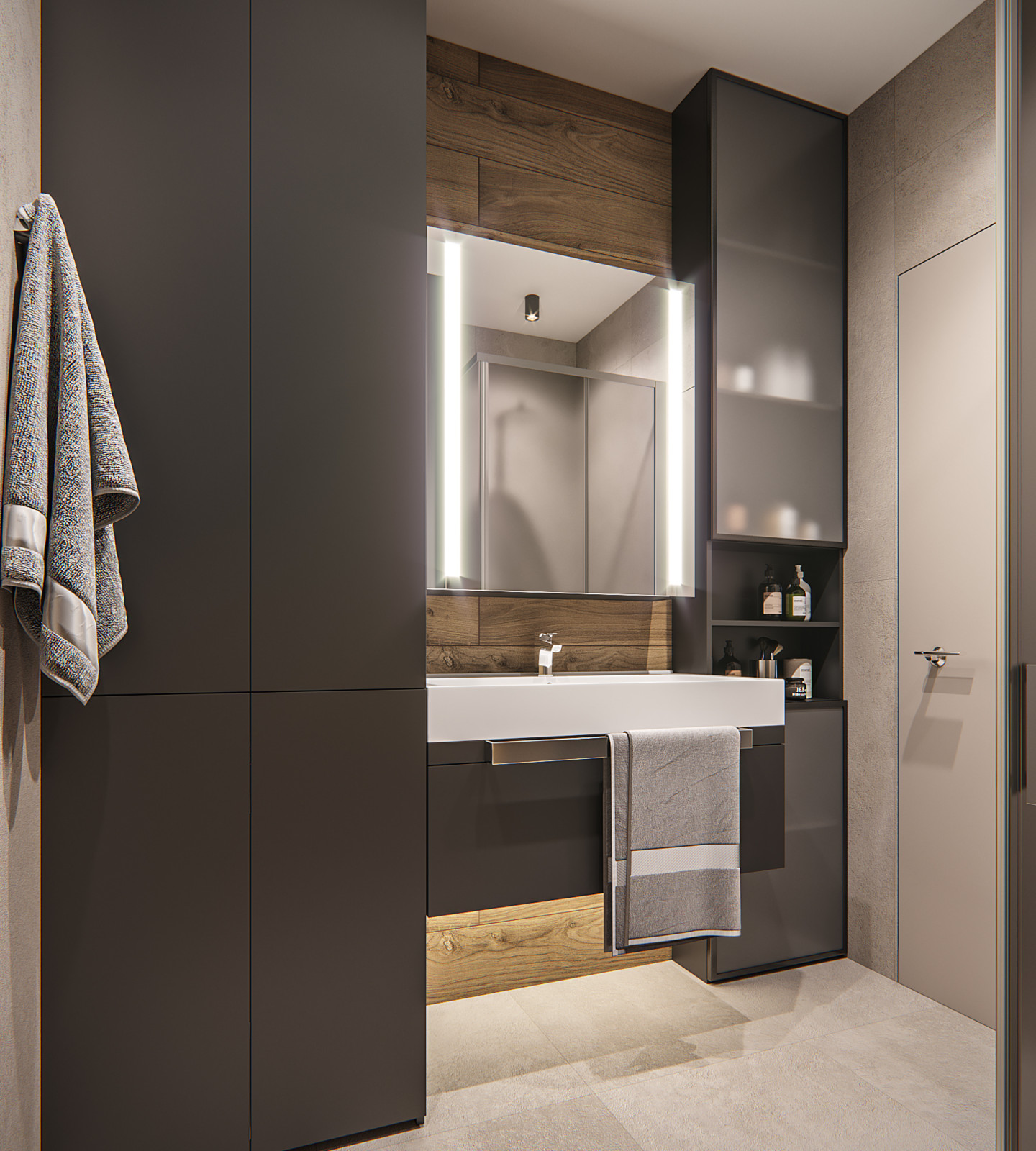 Современная квартира для молодого человека