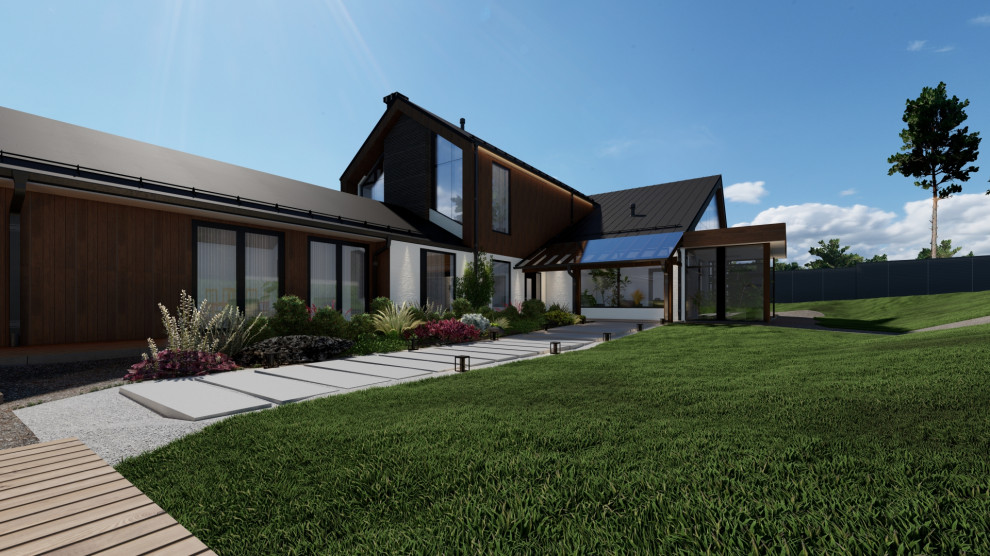 Комплекс зданий по каркасной технологии