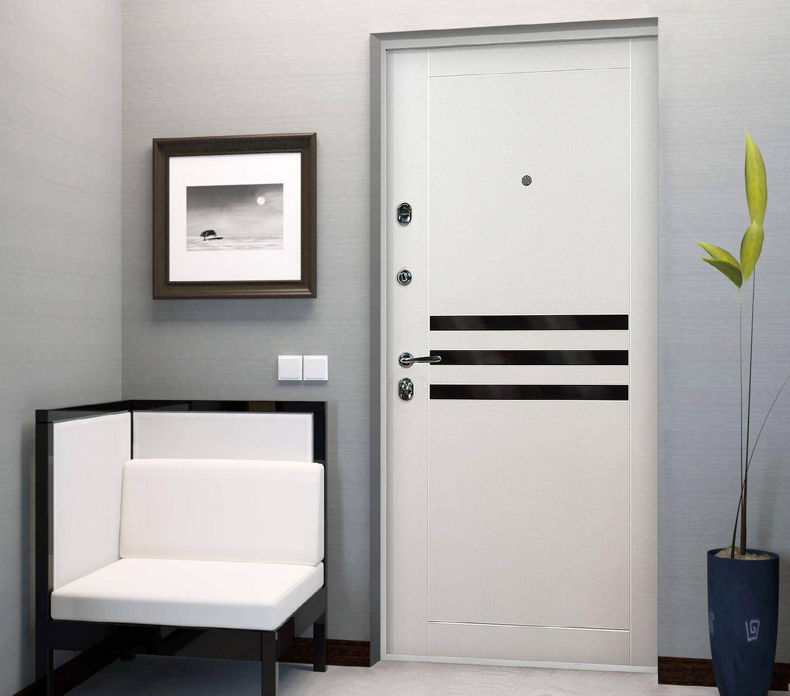 Входные маталлические двери