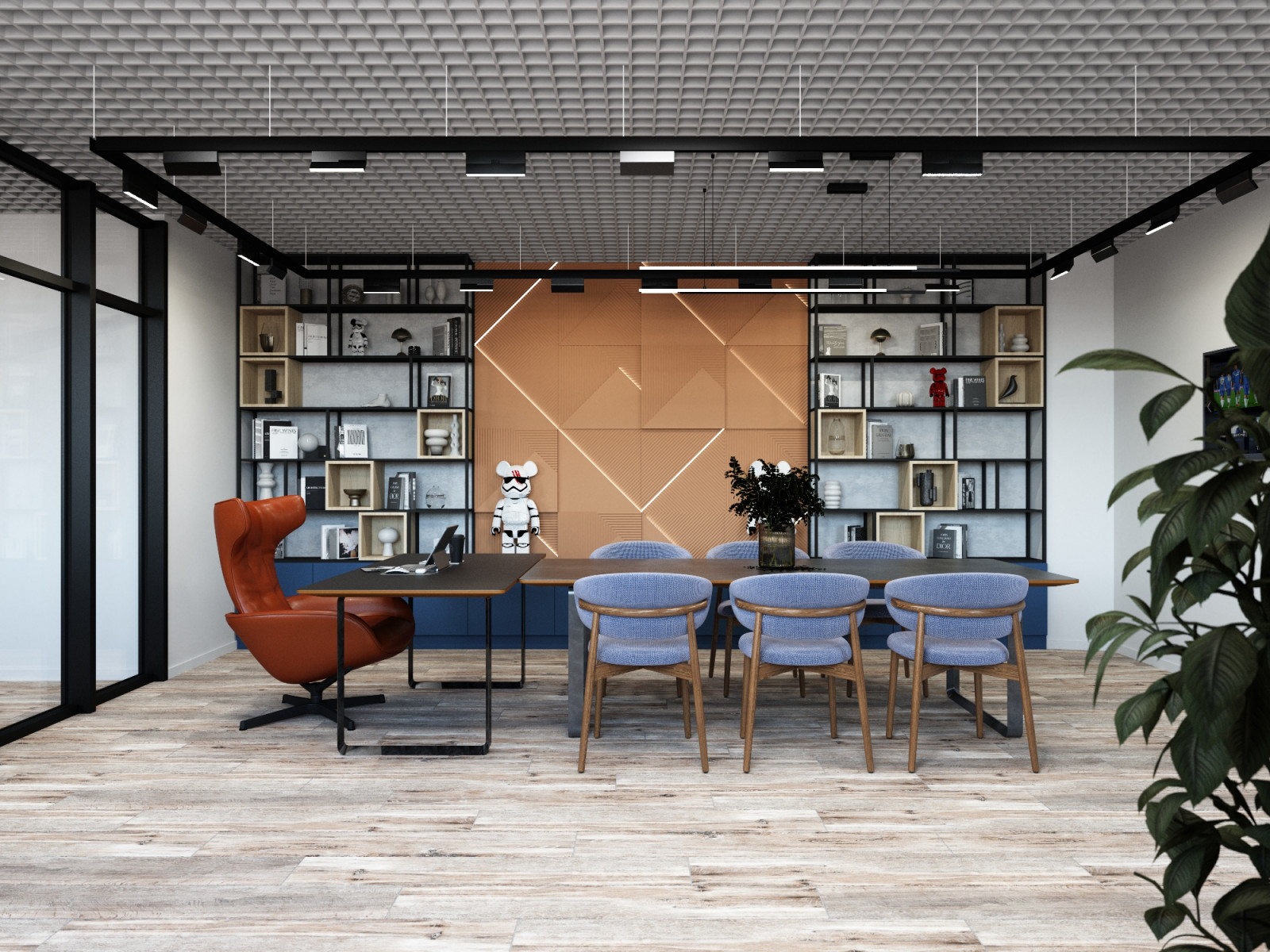 Кабинет руководителя, переговорная