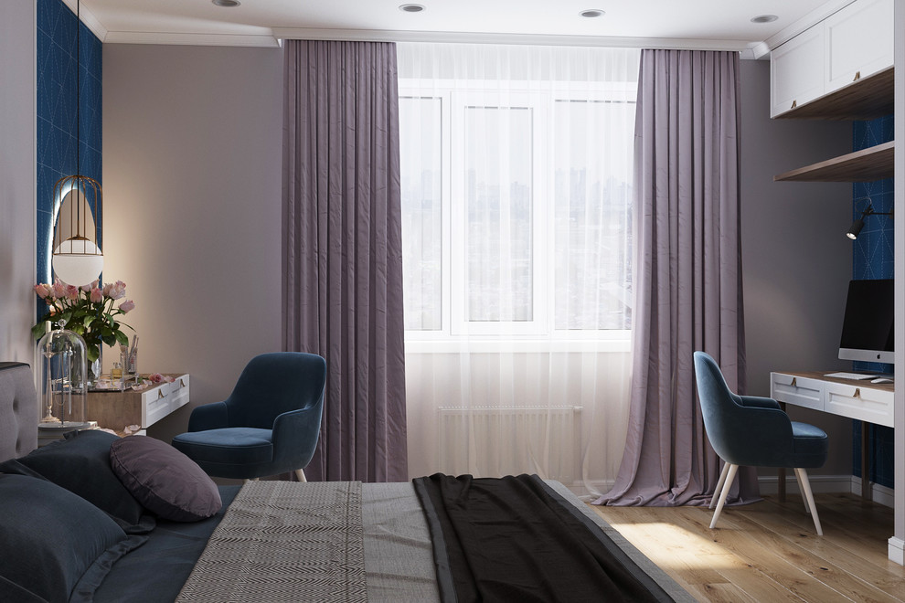 Дизайн трех комнатной квартиры в ЖК Комсомолец