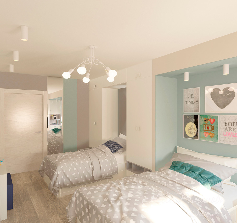 Обложка проекта: Детская для двоих детей разного возраста