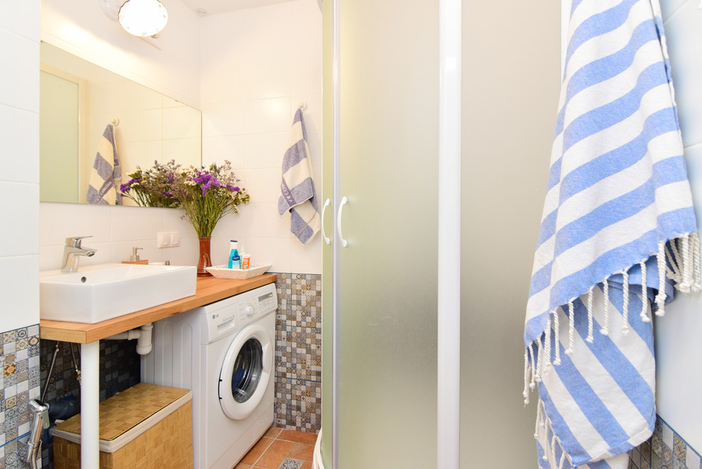 В гостях: Квартира в Москве в духе дома на греческих островах