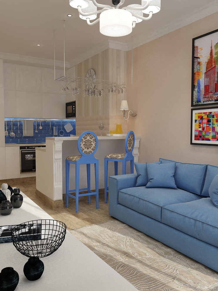 Квартира-студия в современной классике