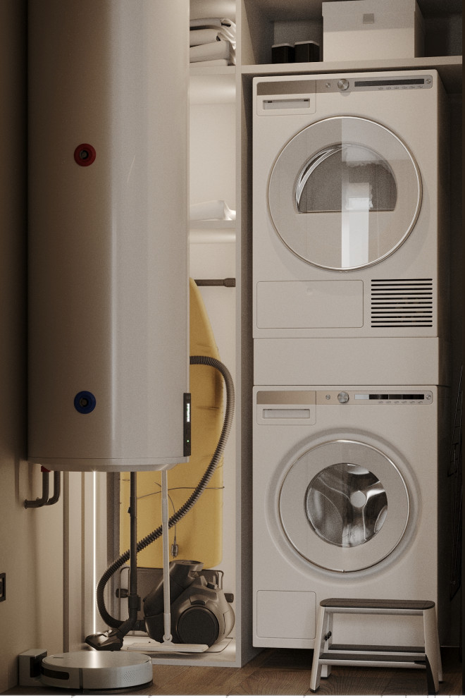 Интерьер квартиры 87м2 в поселке парке Весна