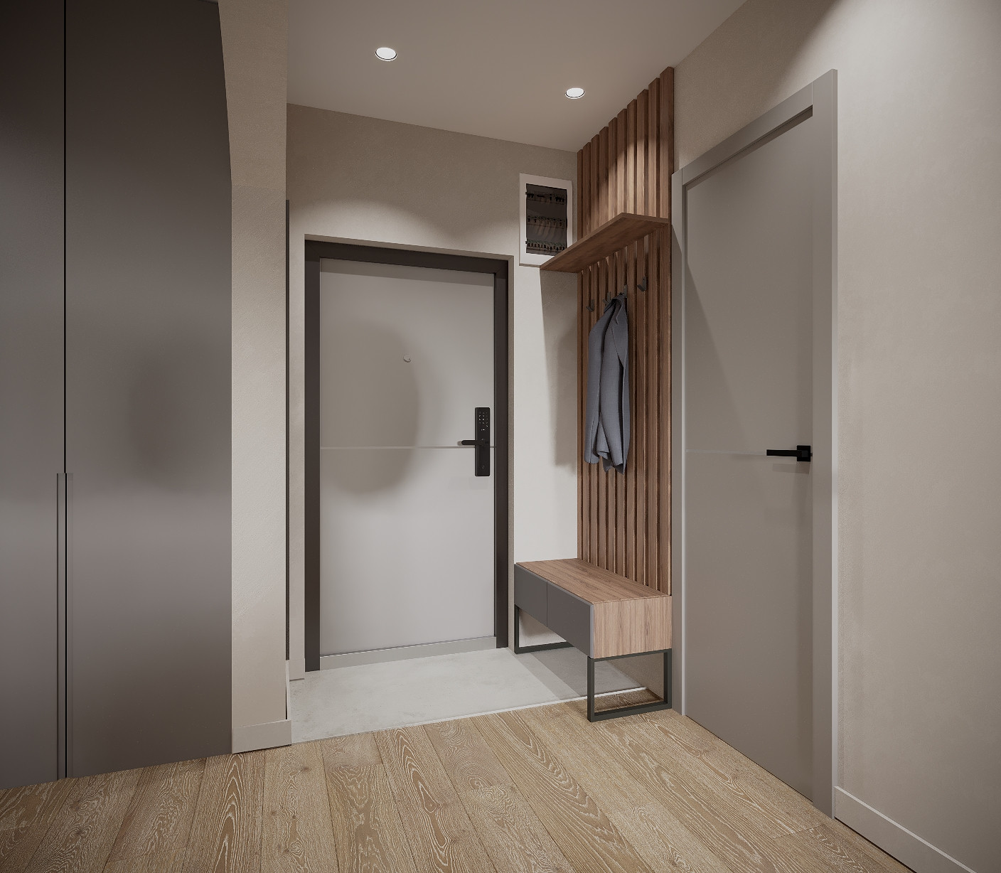 Дизайн проект однокомнатной квартиры 42 кв.м 4