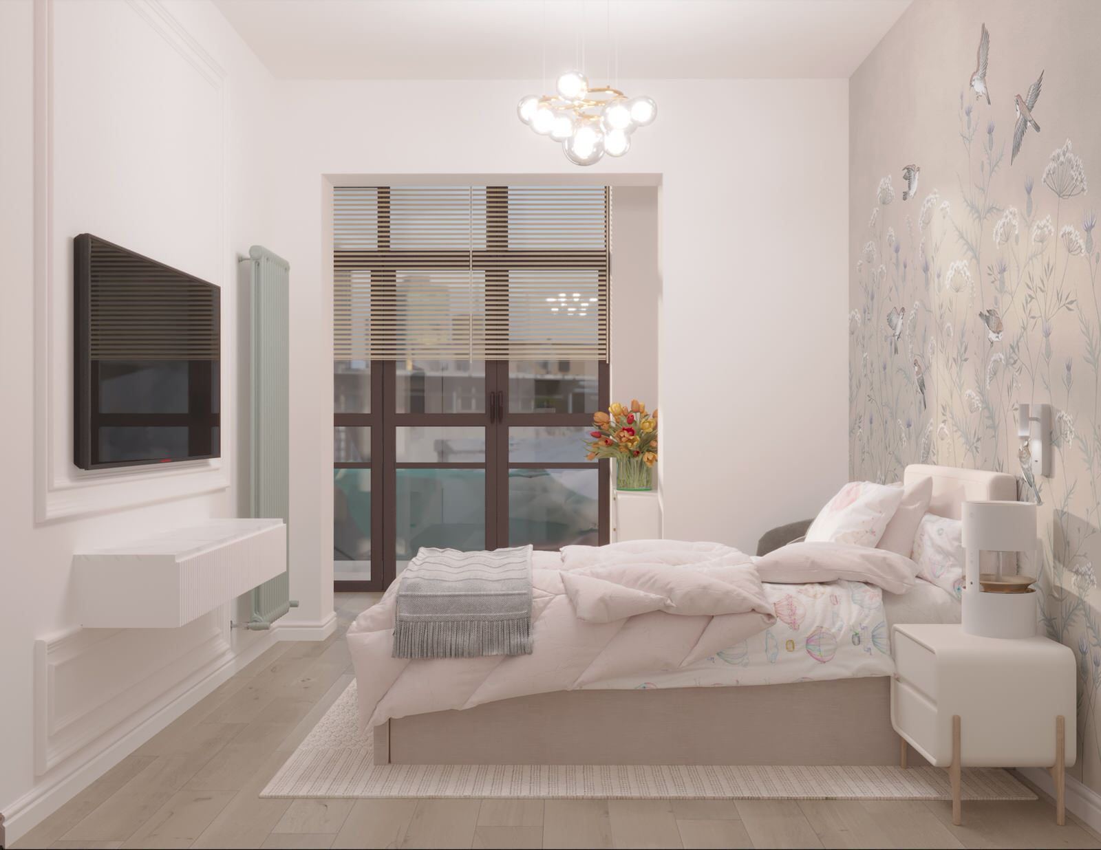 Современный интерьер для молодой семьи