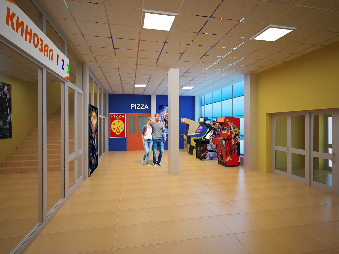 Дизайн-проект киноцентра