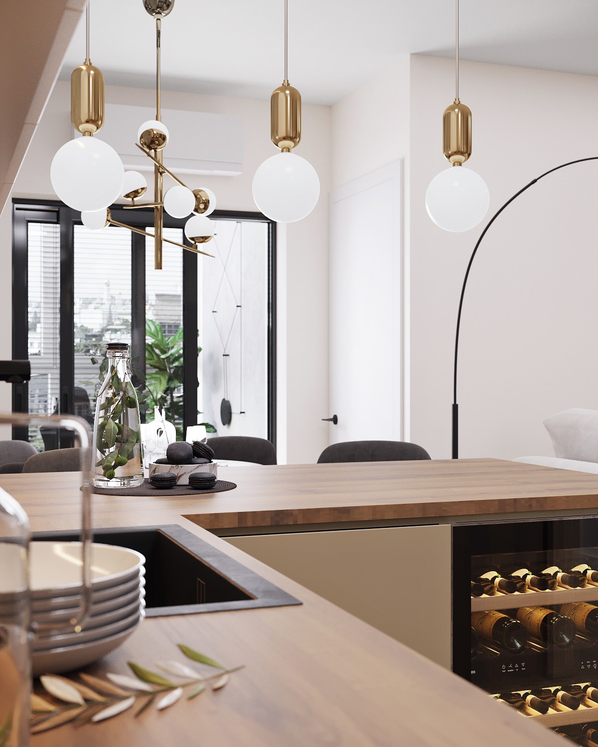 Современная квартира в ЖК "Флагман"