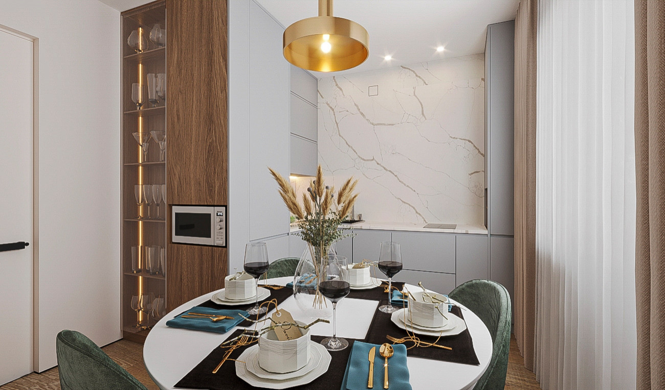 Обложка проекта: Дизайн - проект квартиры Волгоградская