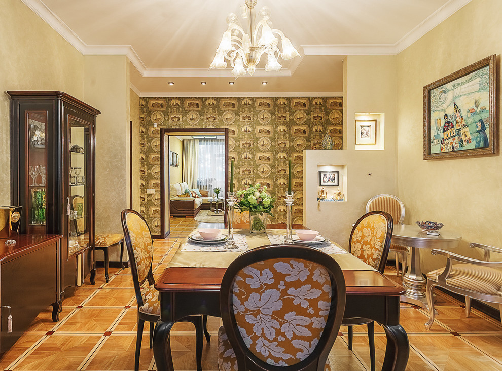 Квартира с архитектурной темой в интерьере