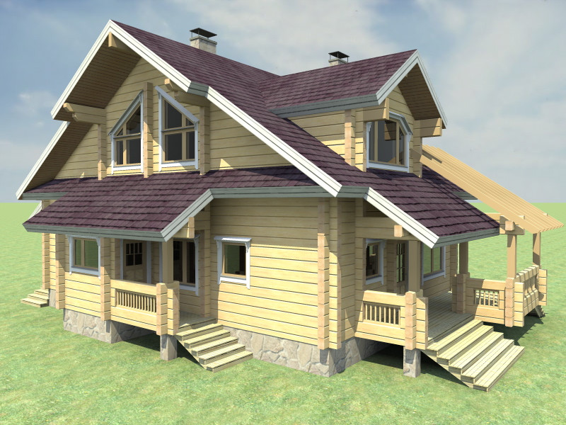 Деревянные строения