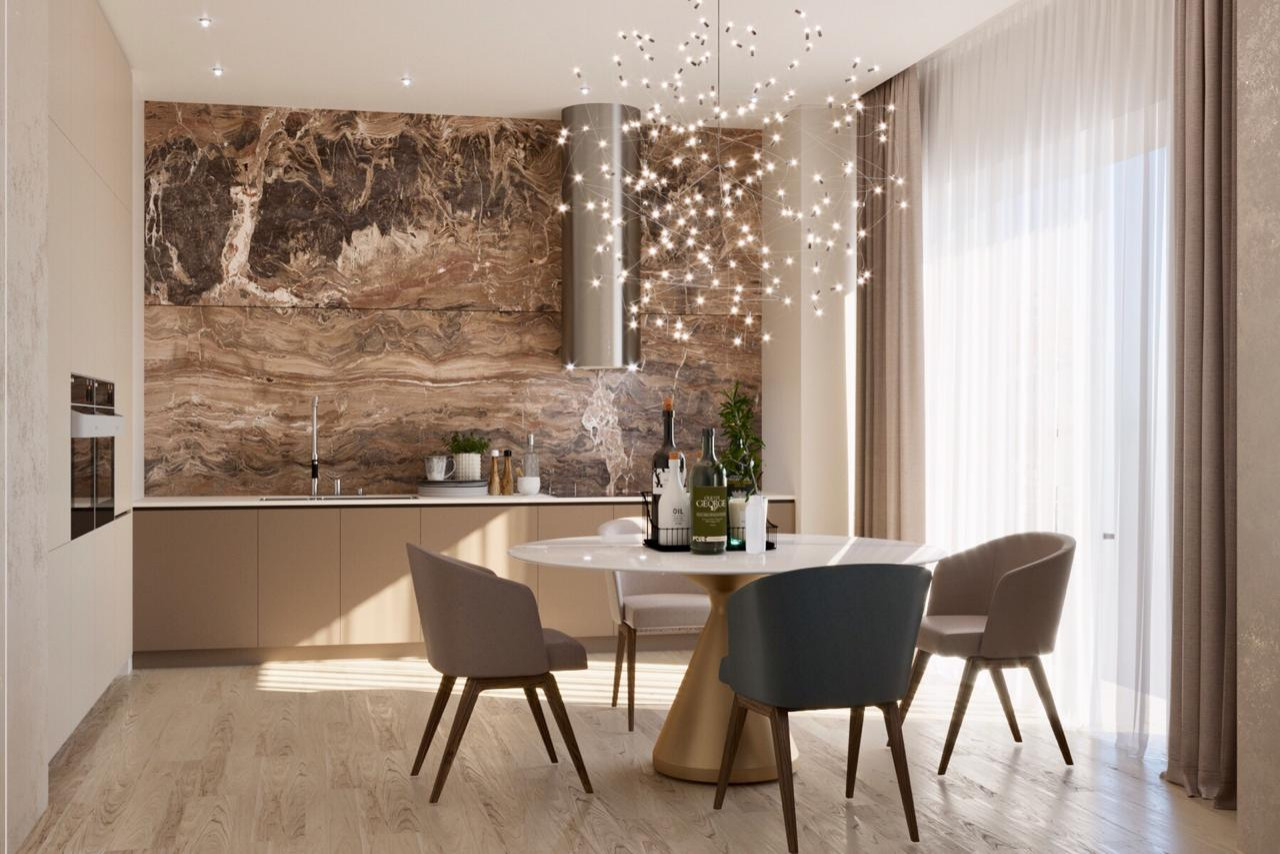 Квартира 140 м2, ЖК Флора и Фауна, Новосибирск, 2017 г.