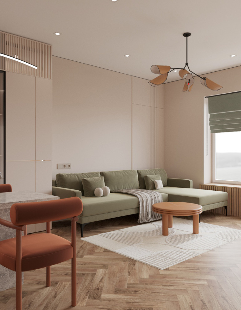 Дизайн-проект для семьи с двумя  маленькими детьми