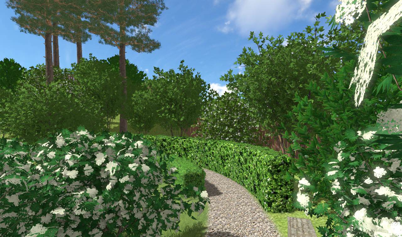 Сад "Вдохновение леса"