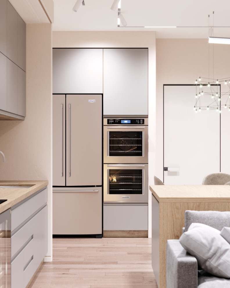 Спарка, трехкомнатная квартира в ЖК Европейский