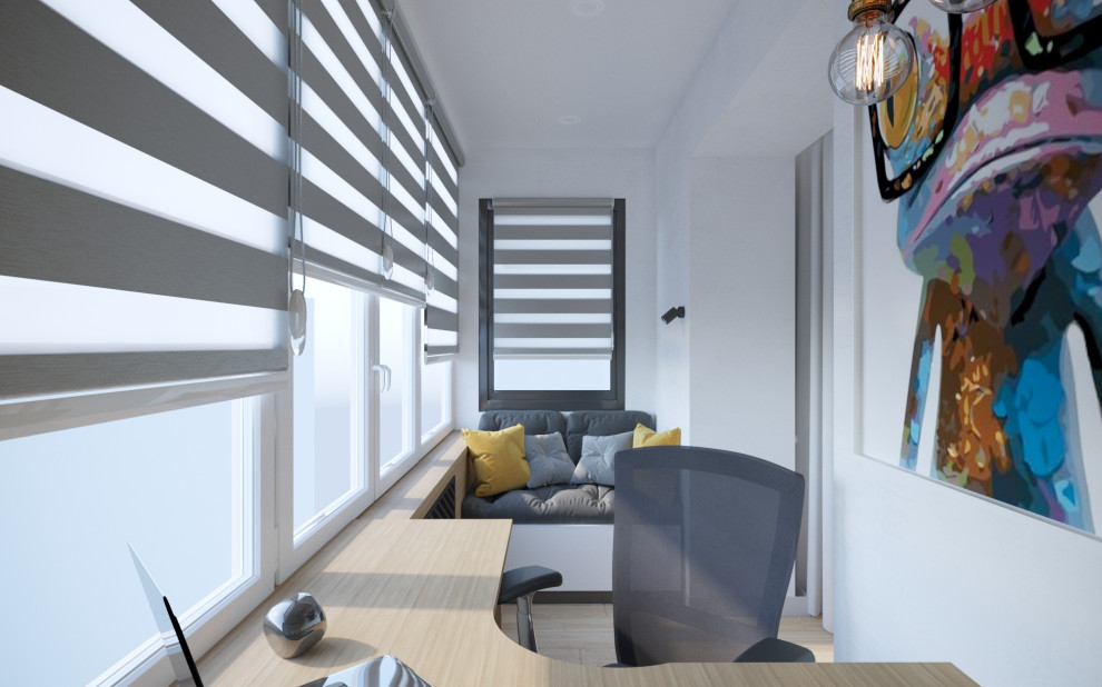 Современный проект квартиры для молодой семьи!