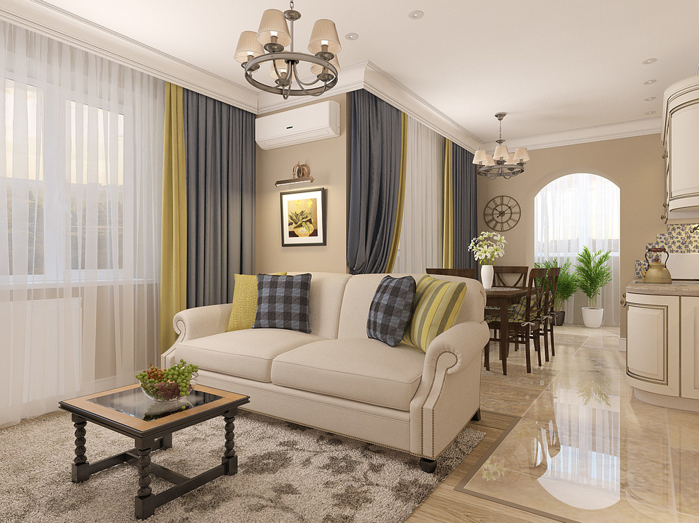 Обложка проекта: 2-х комнатная квартира на ул. Маргелова, Тула