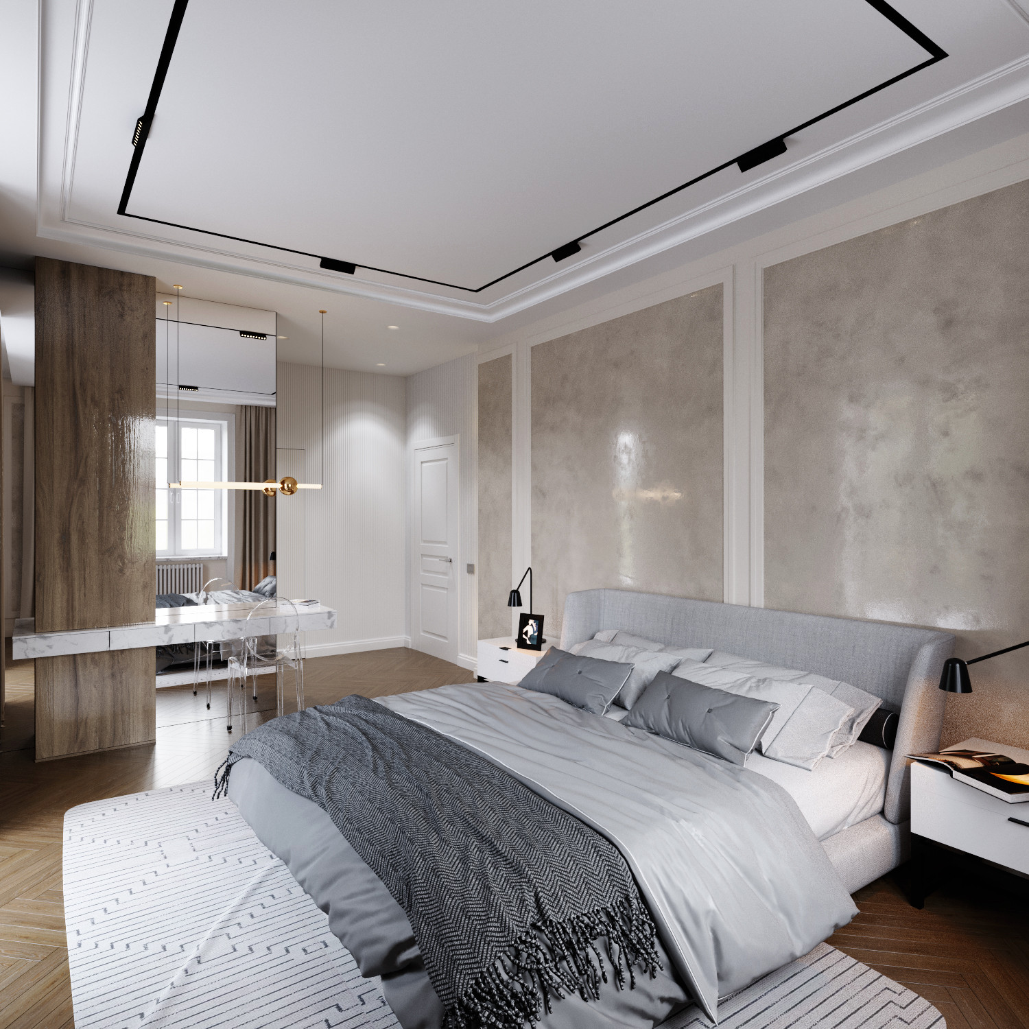 Проект интерьера таунхауса