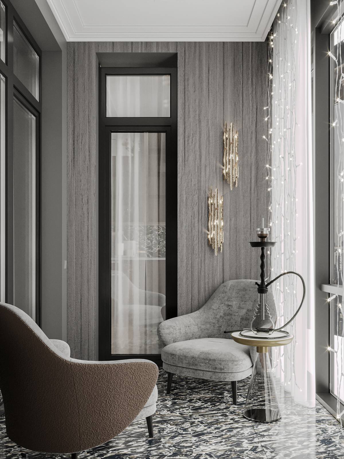 Дизайн-проект квартиры, ЖК Михайловский, Новосибирск