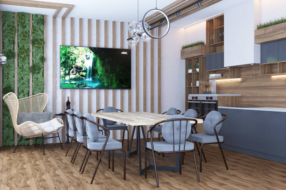 Дизайн интерьера летней кухни