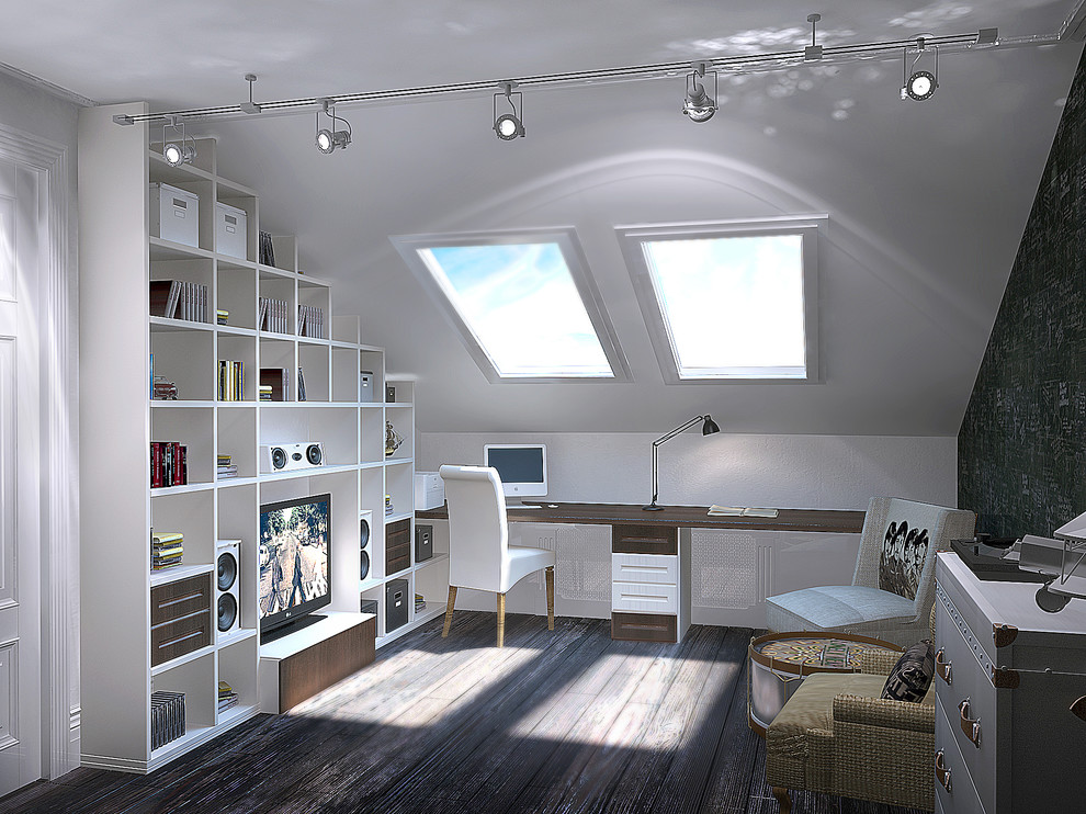 Двухэтажная квартира с мансардой в центре Воронежа