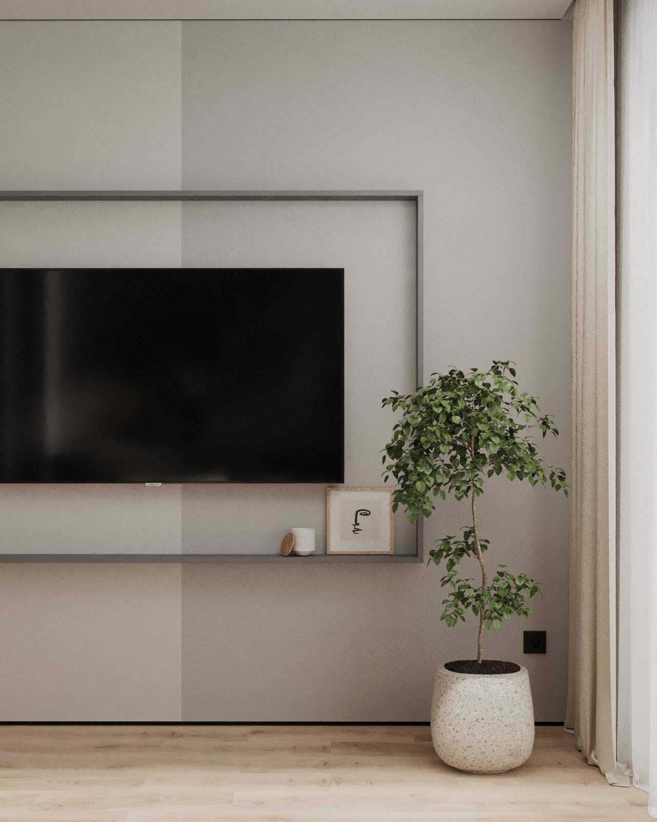 Обложка проекта: Проект интерьера квартиры в ЖК "Ленинград"