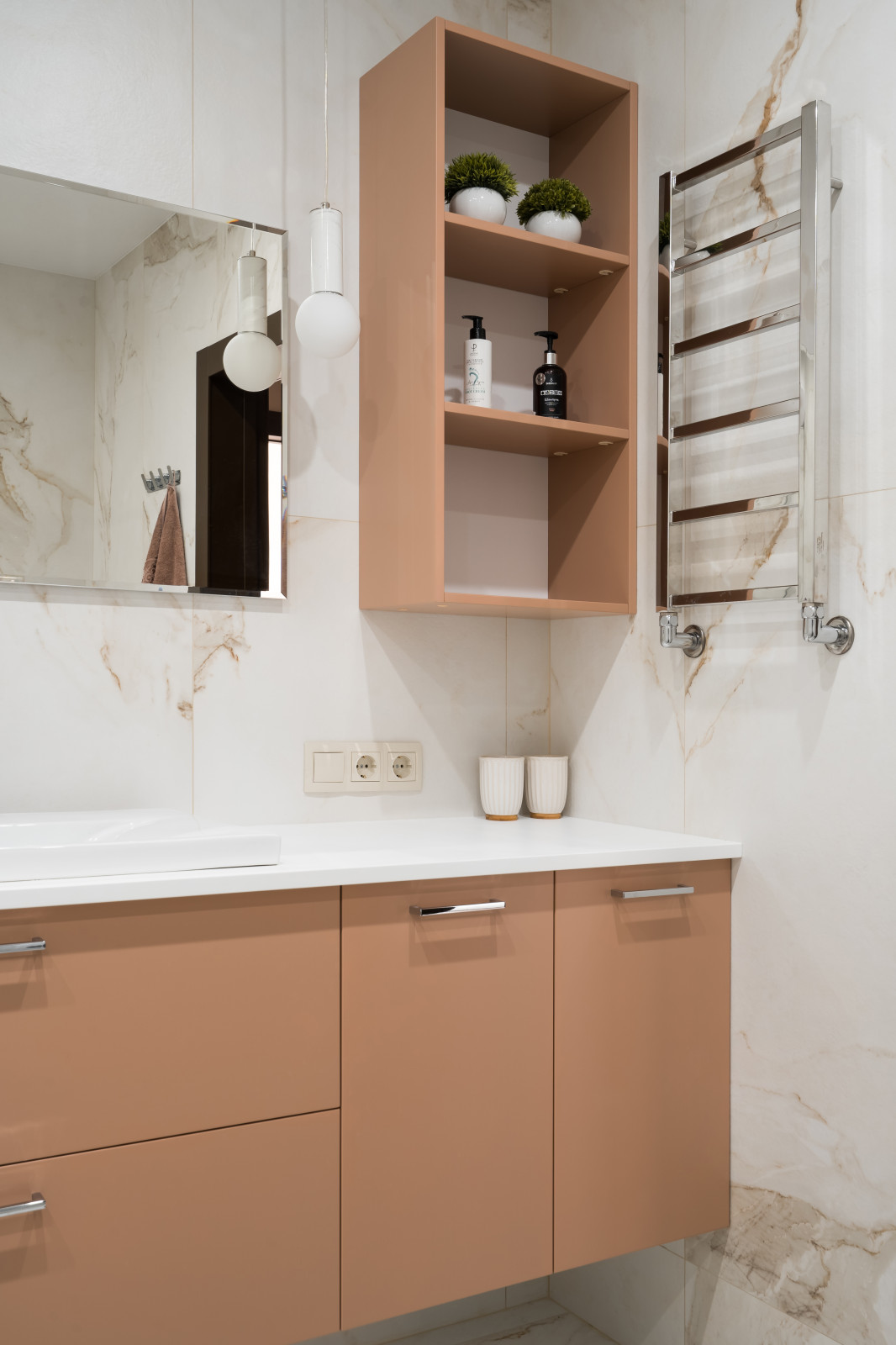 Тумба в ванную мдф эмаль