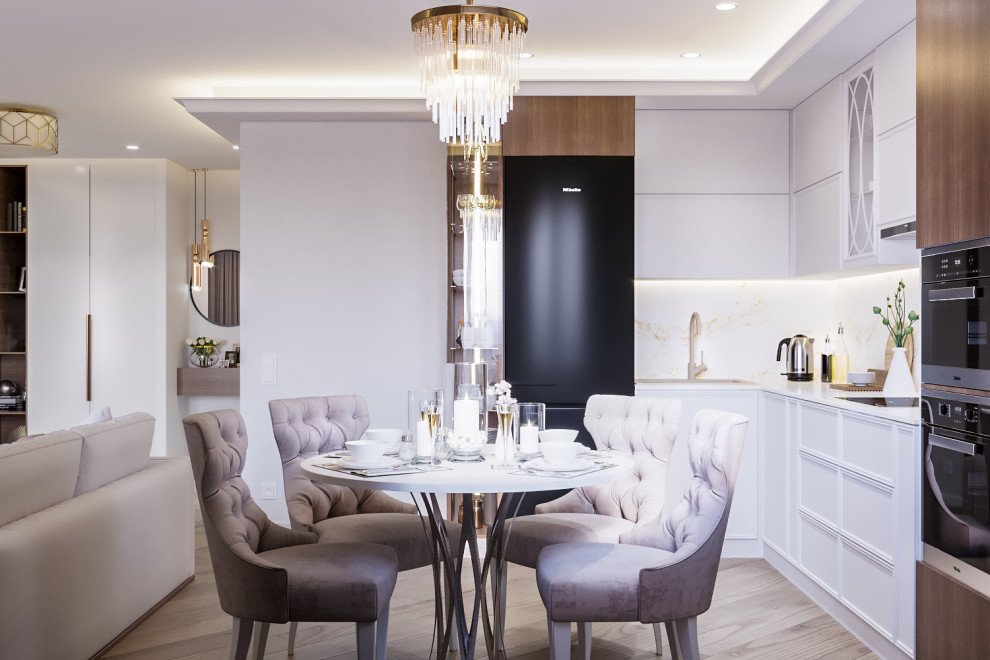 проект family_house / кухня-гостиная