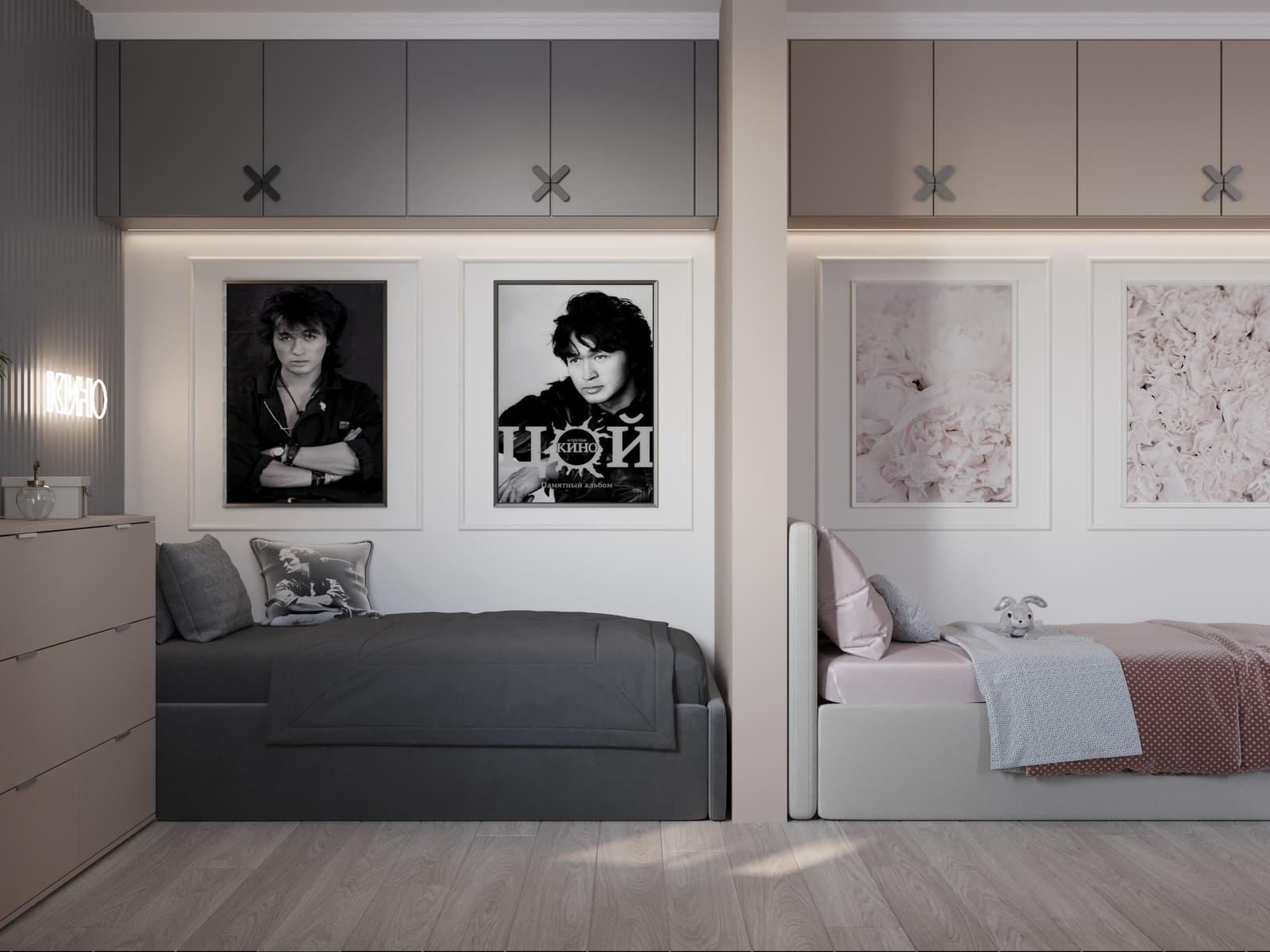 Детская для сестер с большой разницей в возрасте