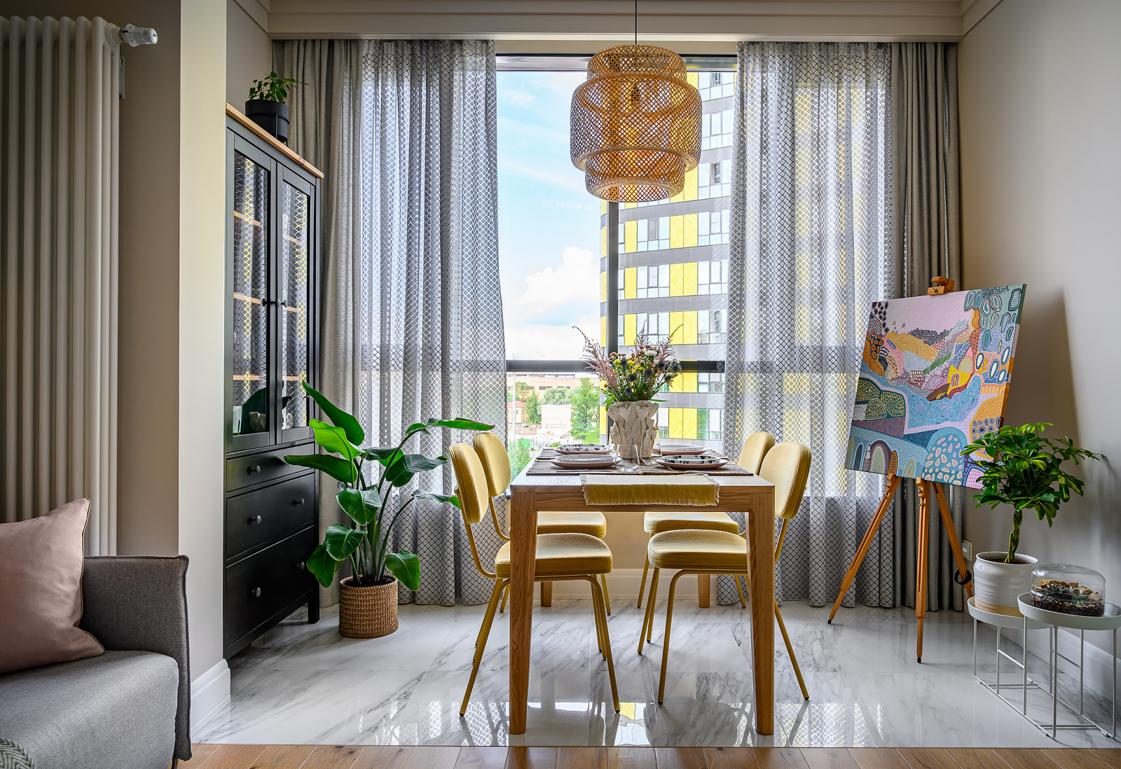 Фотосъемка дизайн-проекта в ЖК "5 звёзд" для дизайнера Анастасии Гапочка